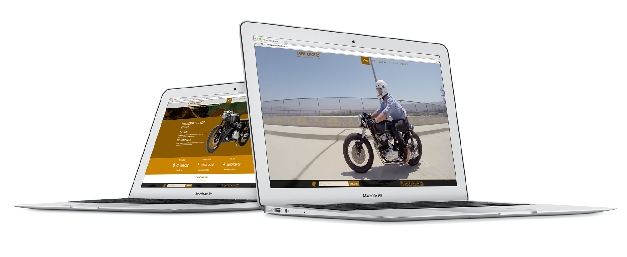 cafe racers unlimited web design and development